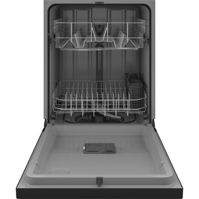 24"" 60 dBA Built In Button Control Dishwasher -  Hotpoint, HDF310PGRBB