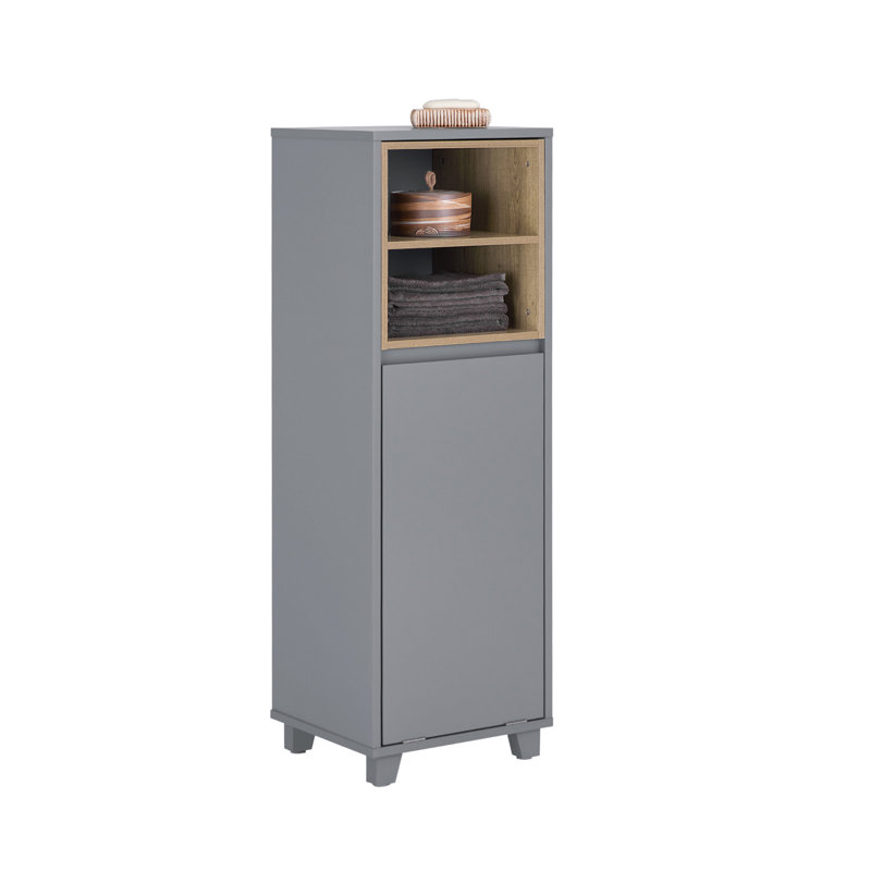 Quintilio Bathroom Cabinet, Gray