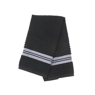 Cotton Blend Ribbed Hand Towel