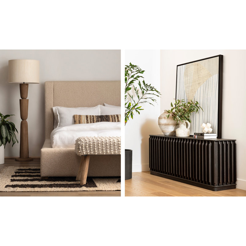 Glenridge Floor Lamp Light Brown