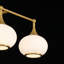 Dimmable Bathroom Wall Light with White Glass Shades-907329103-907329096-907329097