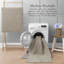 Feya Machine Woven Synthetic Aera Rug in Gray-1830222477-1814122472