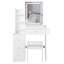 Table de chevet avec armoire de chevet-2023511390