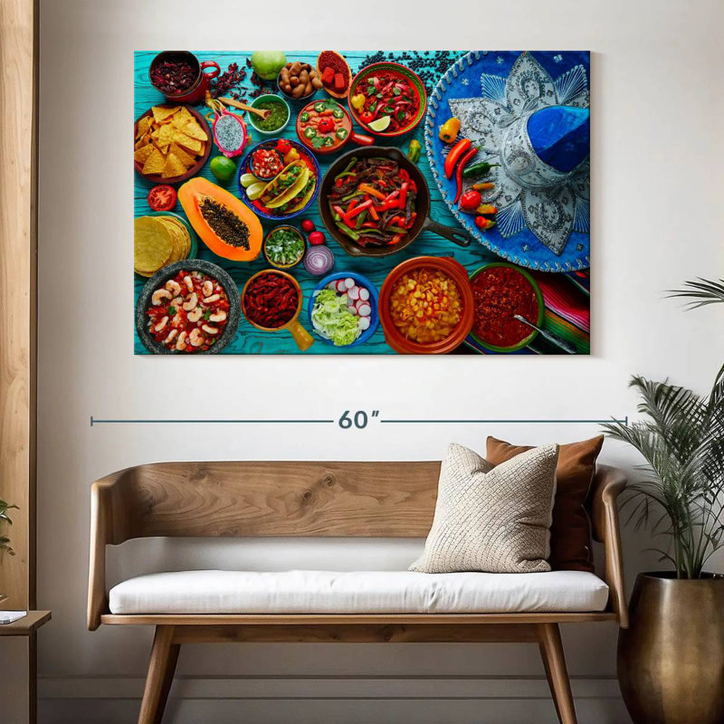 Cuisine mexicaine Yarlin, H 34 po x l 51 po