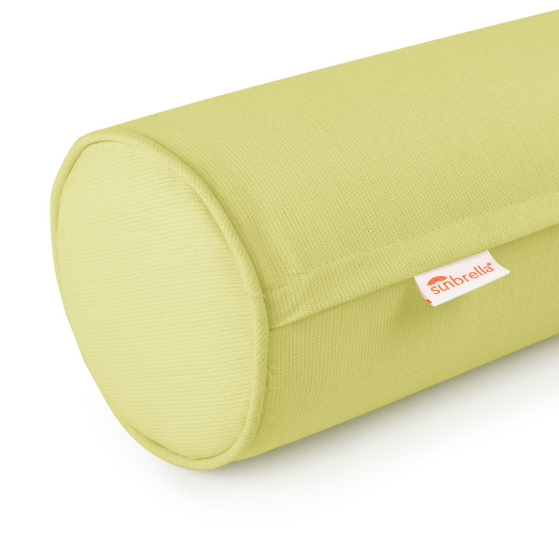 Traversin à col avec fermeture à glissière Austin Horn Classics Sunbrella, Vert kiwi