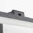 Mazdra LED 18W Black Bathroom Vanity Light Bar,  High Transmittance and Dimmable 1-Light 5500K with Rotatable-250936350-250936351