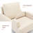 Mid-Century Linen Accent Chair – Stylish-699627433