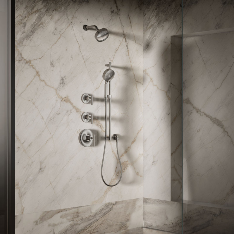 Purist 2.5 GPM Fixed Shower Head, Vibrant Titanium