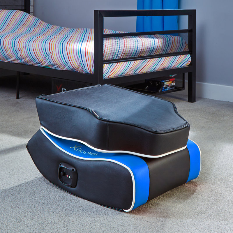 X Rocker Shadow Gaming Chair, Blue/Grey