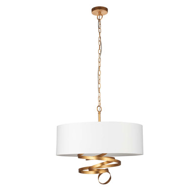 Nashoba 3-Light Drum Chandelier
