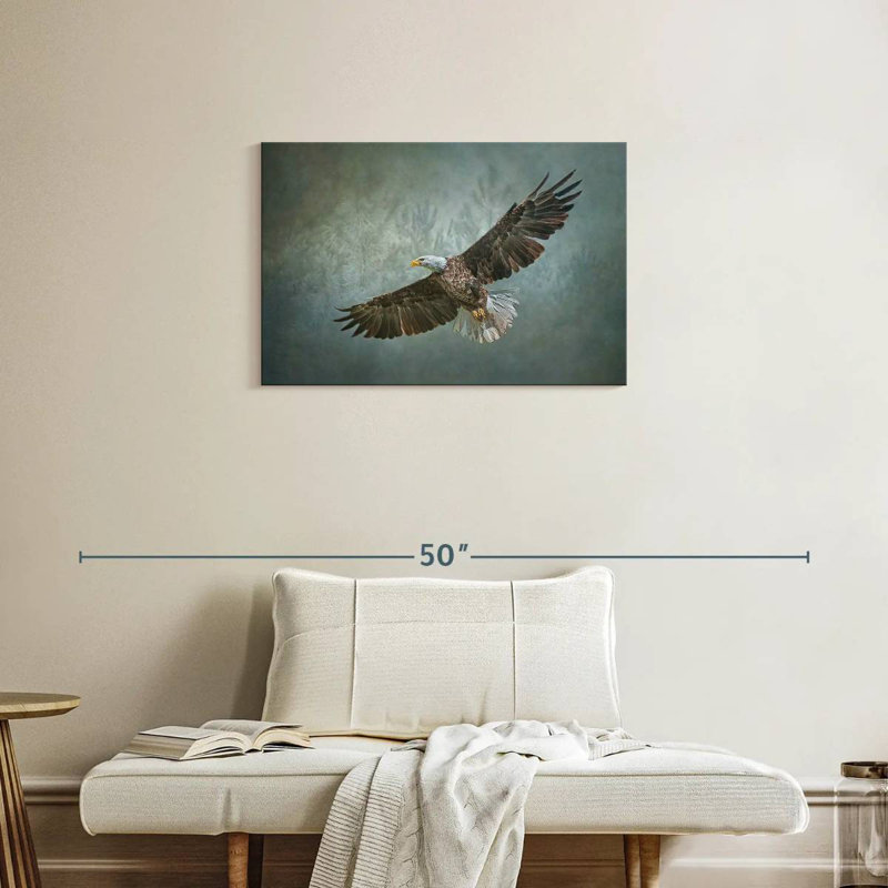 Brampt Majestic Flying Eagle, 20" H x 30" W