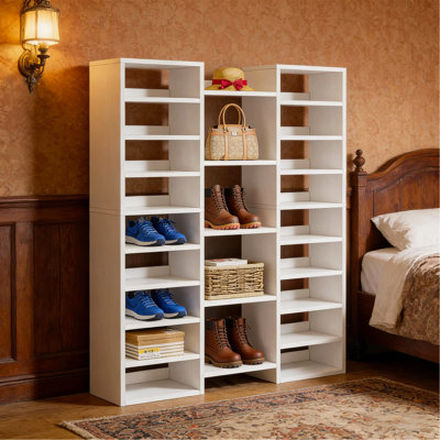 Rangement, range-chaussures, range-chaussures, présentoirs autoportants