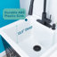 Hameeda 25" W Single Laundry Room Vanity Set-1842301275
