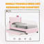 Baby Pink Twin Bed