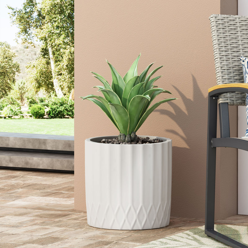 MGO PLANTER, 12.83" H x 12.83" W x 12.75" D