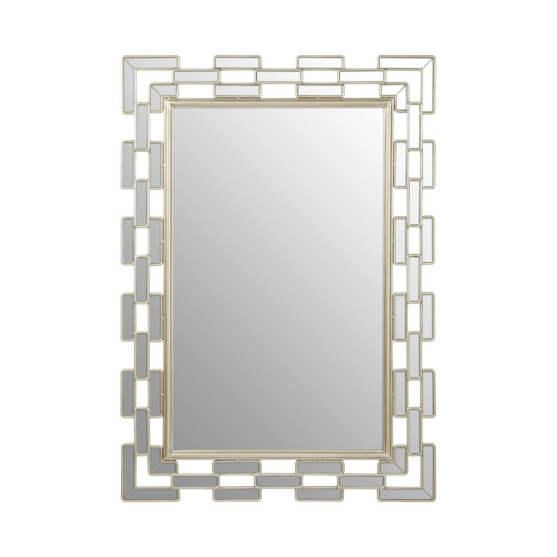 Smithers Metal Flat Wall Mirror