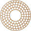 Médaillon de plafond en bois Fink-63412010-63412014