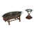2 Pieces: Coffee Table, End Table