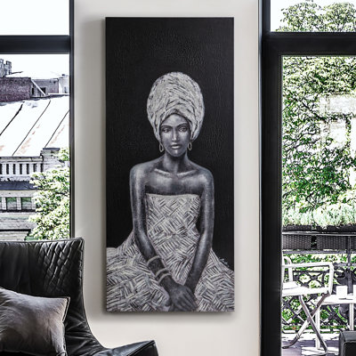 Johari - No Frame Painting on Plastic / Acrylic
