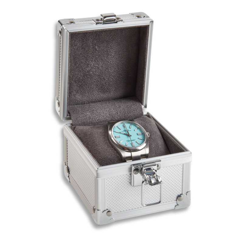 Boîte à montre en aluminium +