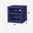 Cargo Blue Surface Bedside Table with USB