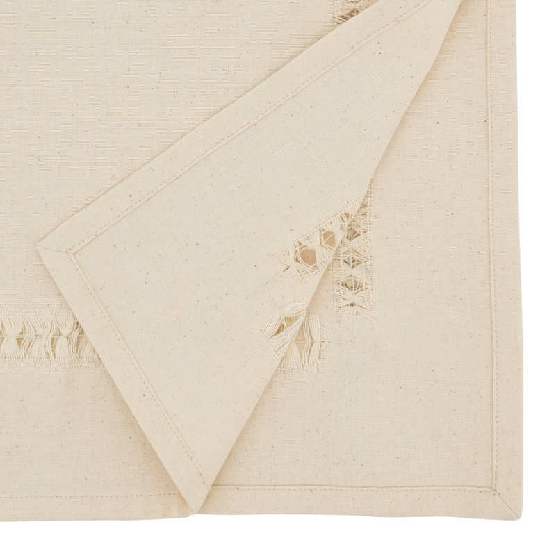 Garbo Rectangular Table Runner, Natural