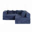 Chenille fabric Convertible Floor Sofa Bed-2010586899
