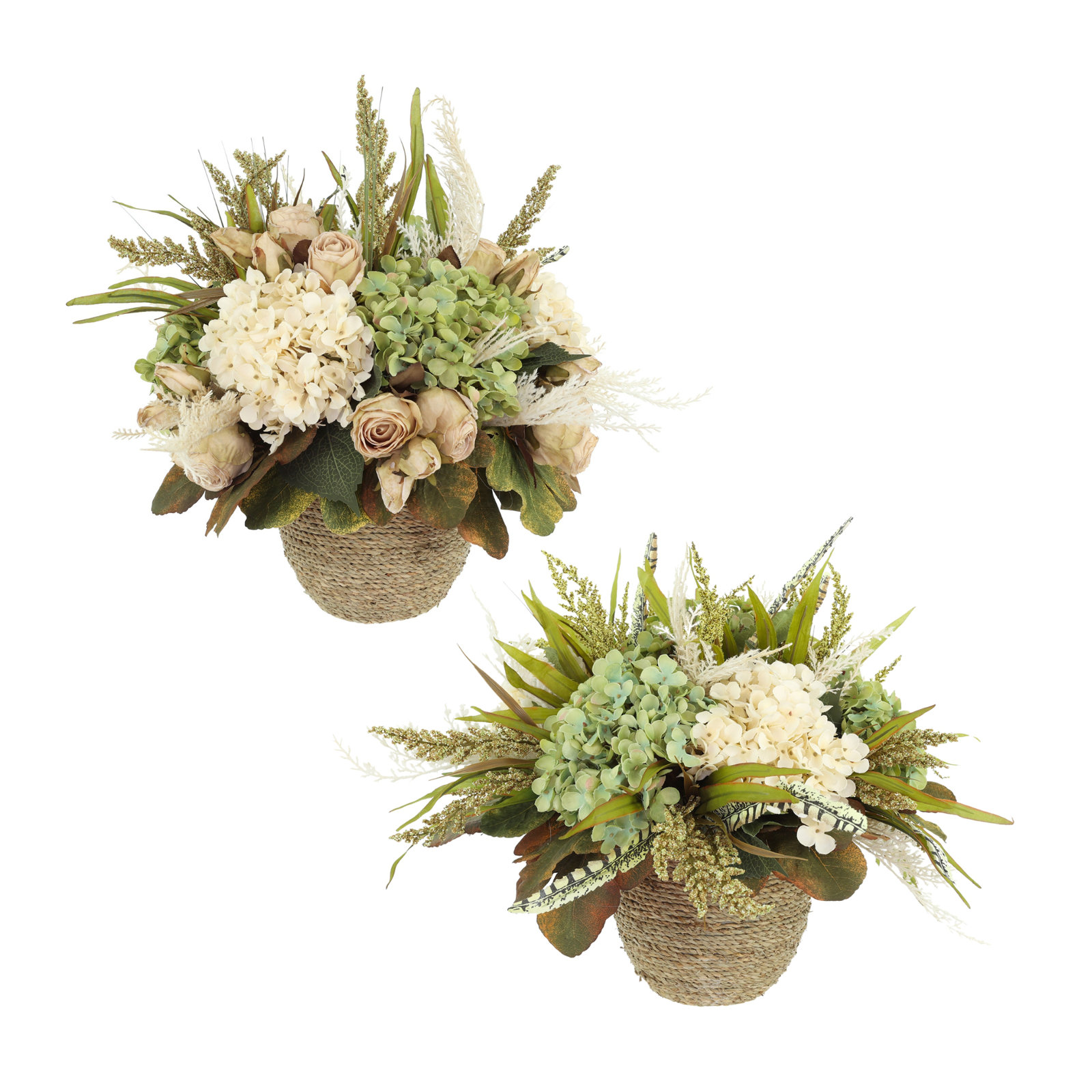 Rustic Fall Bundle with Coordinating Floral Arrangements