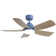 107CM 5 Blades Ceiling Fan with Remote Control and LED Lights