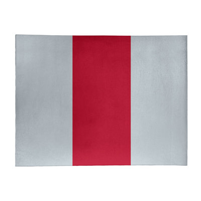 Chenille Striped Indoor Rug