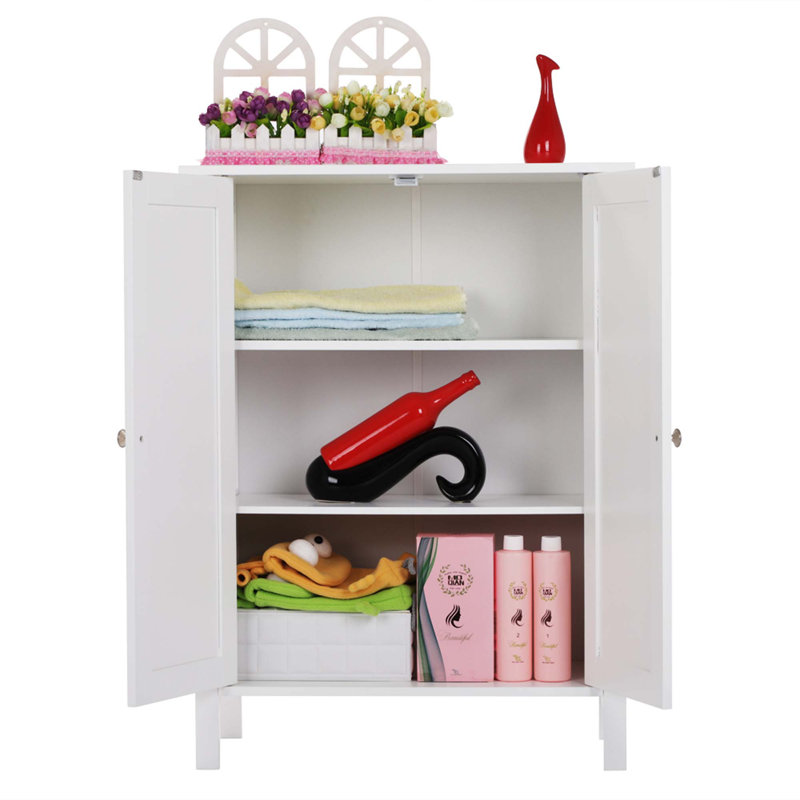 Double Doors Bathroom Cabinet