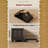 5 Tiers Folding Storage Cabinet, Collapsible Storage Bins With Magnetic Door, Living Room Cabinet-1867462889
