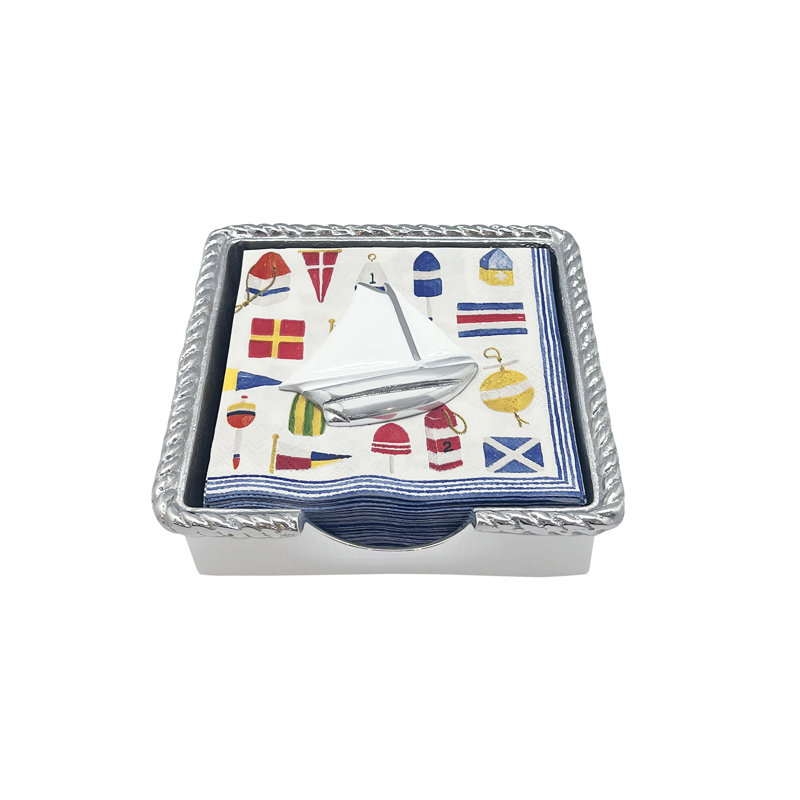 High Seas Aluminum Napkin Holder