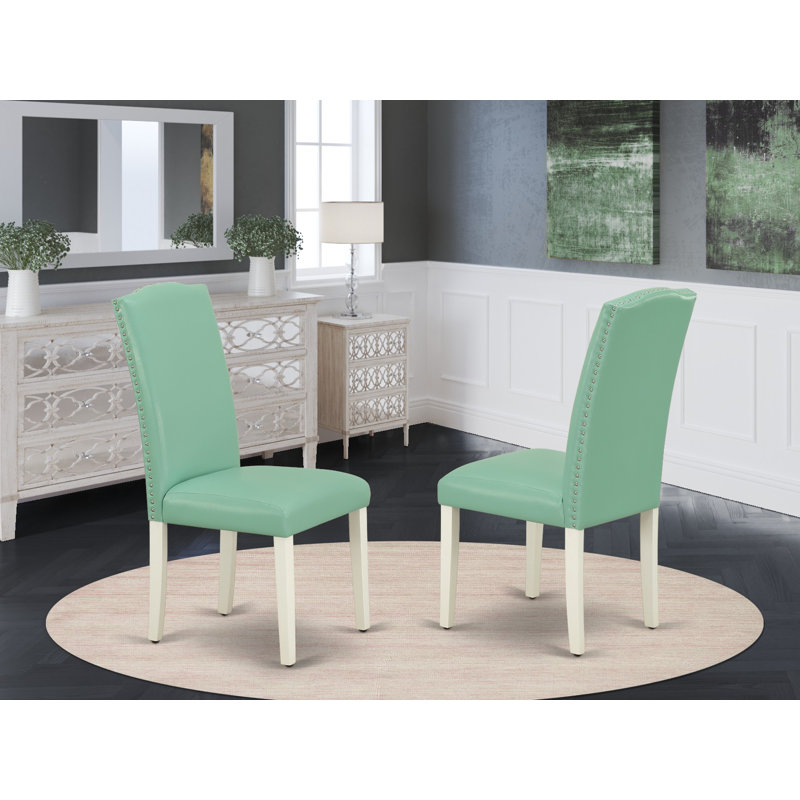 Chaises de cuisine Encinal Parson, Étang, Blanc