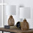 Bailes 13" Boho Paper Rope Rattan Table Lamp Pre-Assembled Shade for Bedroom Living Room Desk