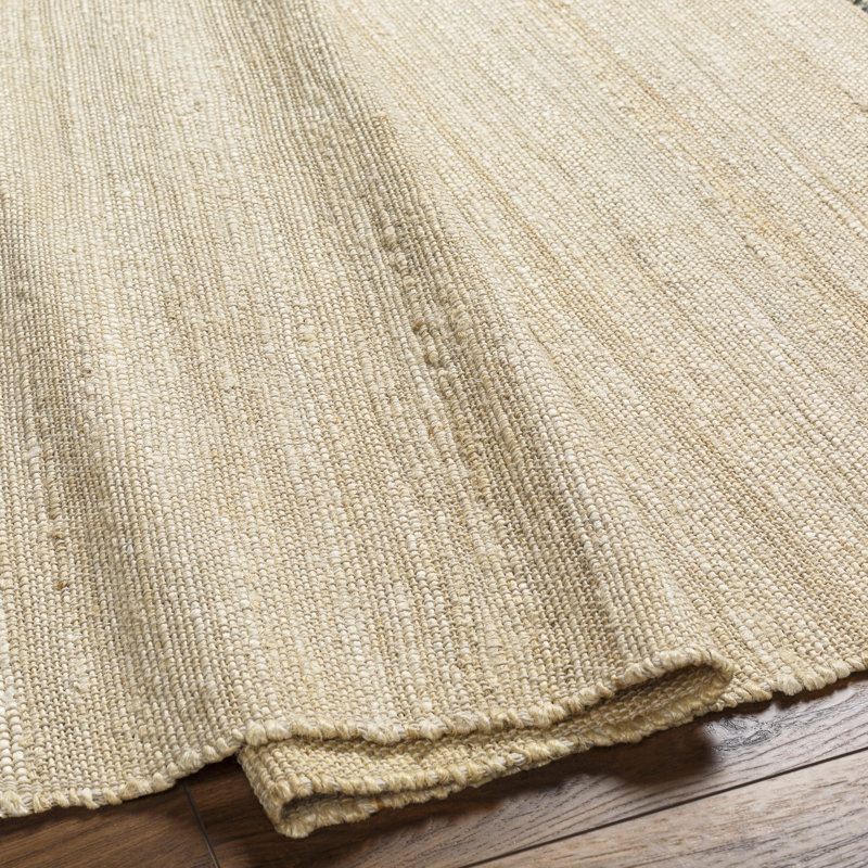 Striped Indoor Rug, Rectangle 8' x 10', Light Gray