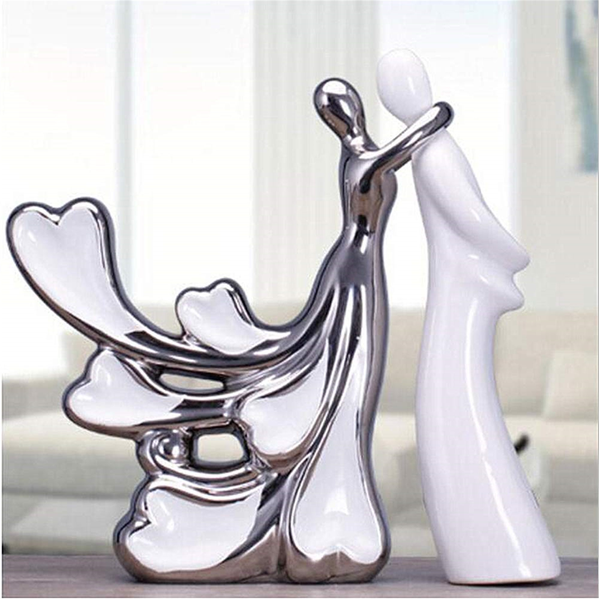 Ivy Bronx Passionate Lovers Hug Couples Statues Wayfair