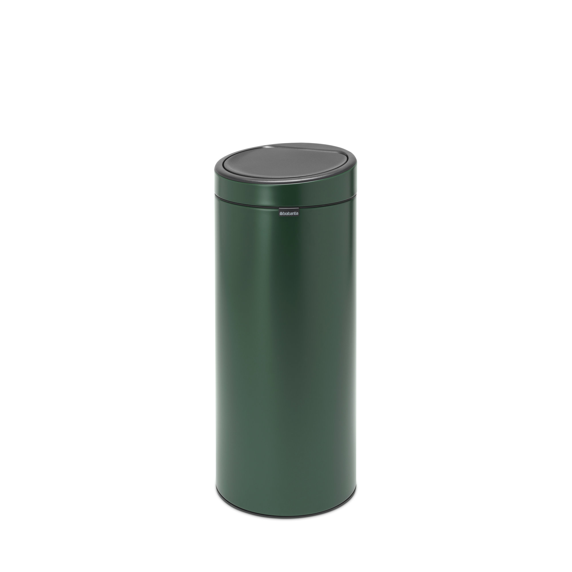 Brabantia 8 Gallon Touch Top Trash Can, Pine Green