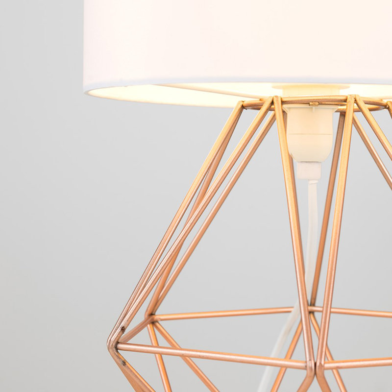 Bartelt Metal Table Lamp, Copper