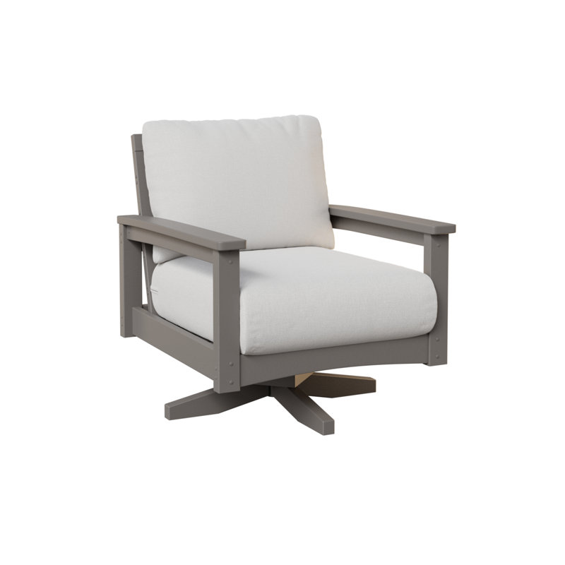 Chaise berçante pivotante et coussins Camden