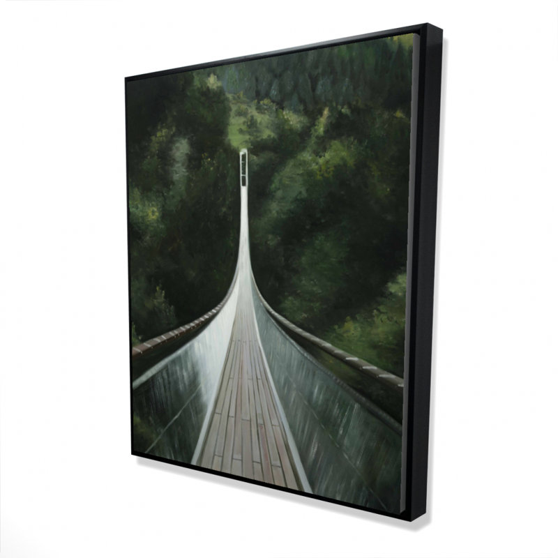 Steep Bridge Print On Canvas, H 60 po x l 48 po