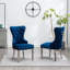 Chaise en velours touffeté Montura-1930743305