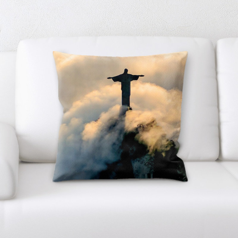 Coussin statue