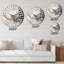 DUFOS - Horloge murale abstraite en marbre-393872540