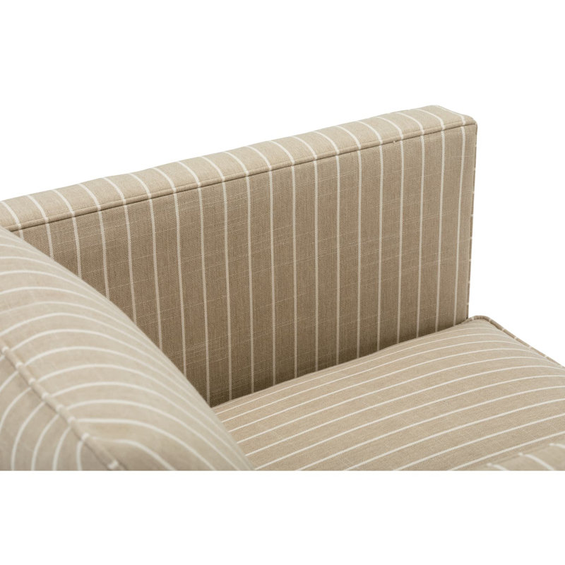 Rothko Swivel Chair, Linen Blend