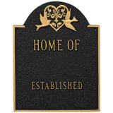 4-Line Wall Address Plaque