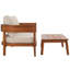 Theo Solid Acacia Wood outdoor Lounge Set