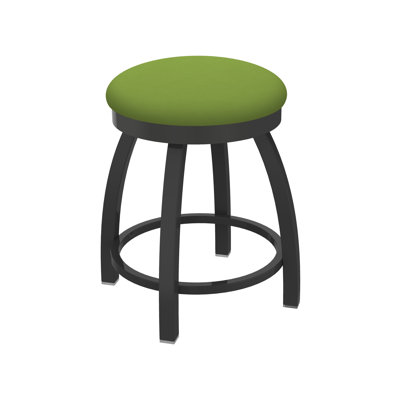 802 Misha Swivel Vanity Stool with Upholstered Seat