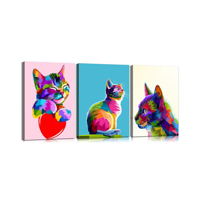 3 Piece Wrapped Canvas Wall Art