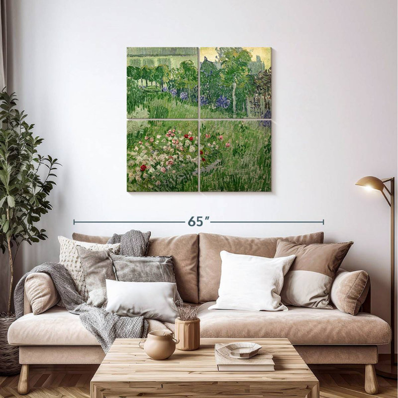 Jardin de Daubigny, H 38 po x l 38 po